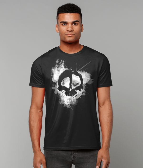 Misfits Inc Skull Splatter T-Shirt Organic Cotton Design