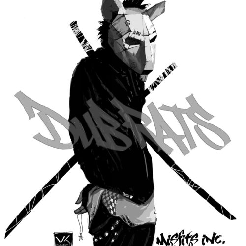 Dubratz Misfits Inc Grunge Punk Rat Ninja Artwork web